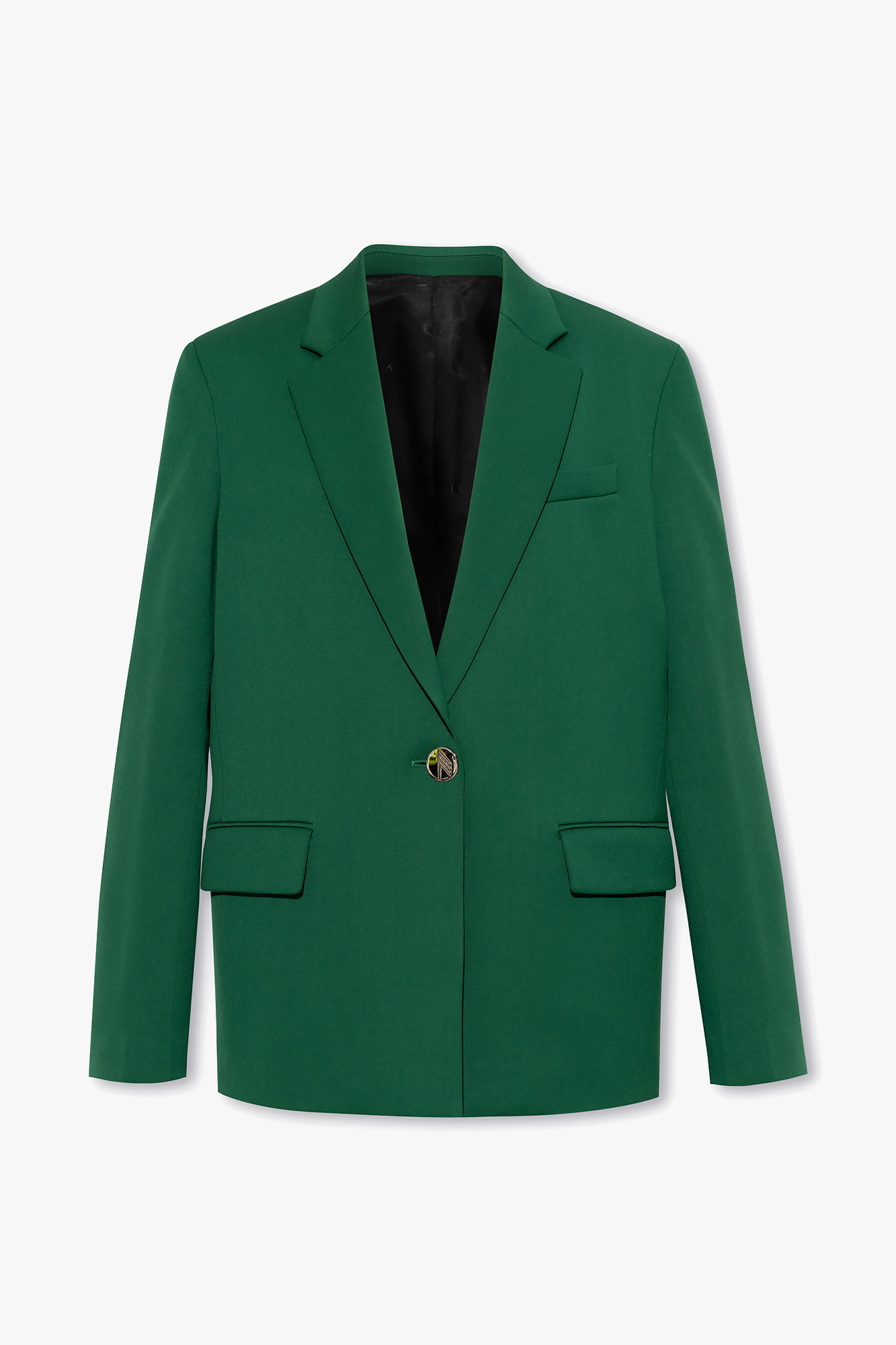 Green Bianca single breasted blazer The Attico Vitkac Germany